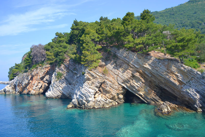 Szlak spacerowy Reževići w Petrovacu na Moru