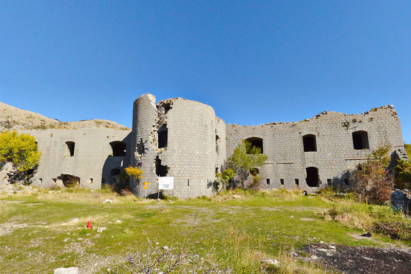 Fort Kosmač w Brajići