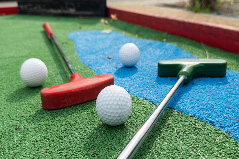 Minigolf w Puerto Rico