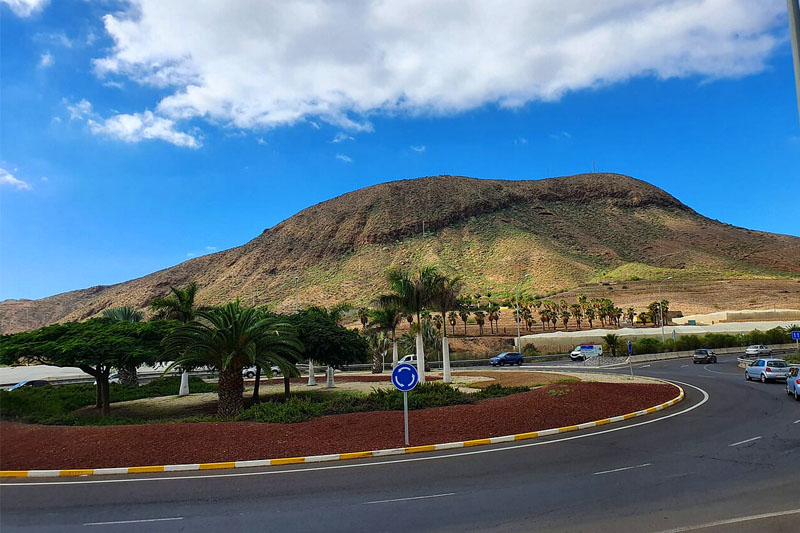 Szczyt Montaña de Guaza w Costa Adeje