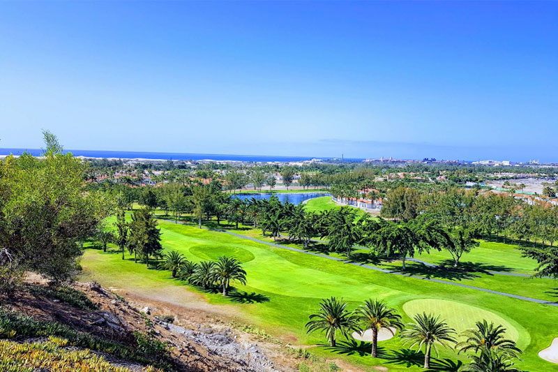 Pole golfowe w Maspalomas